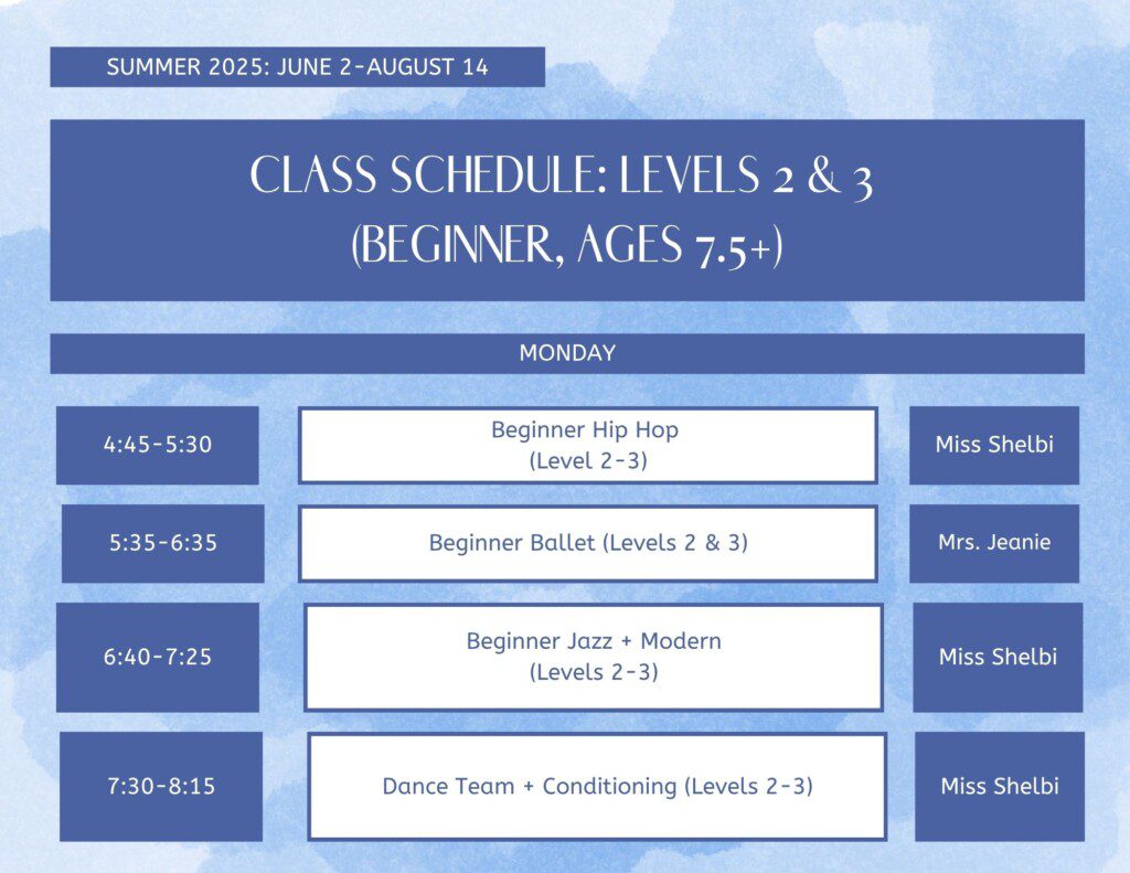 SUMMER Levels 2 & 3