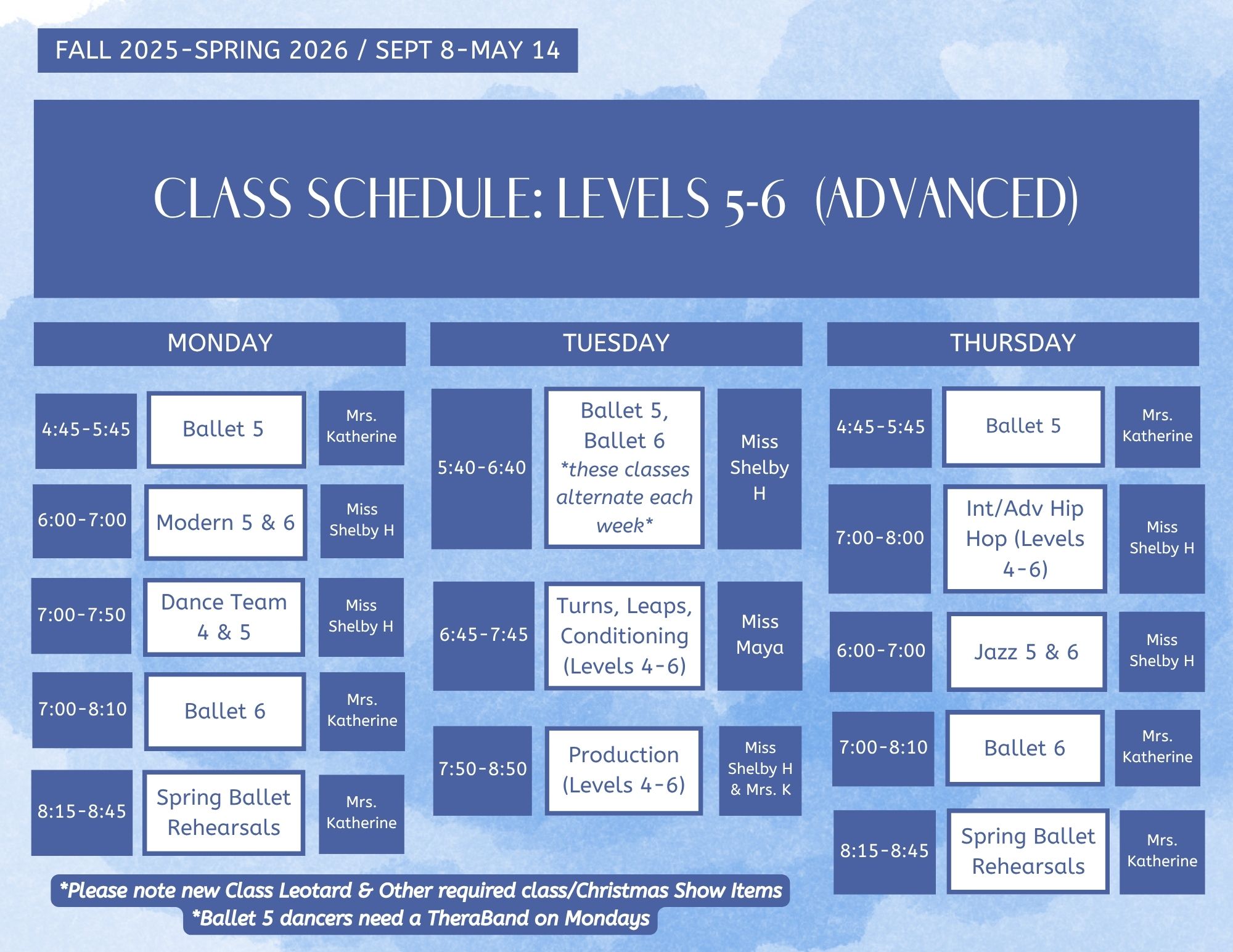 Fall-Spring Levels 5-6