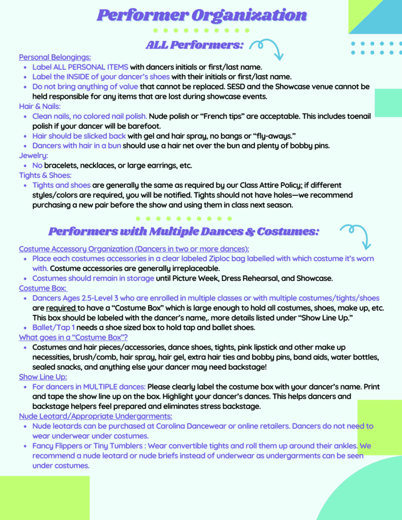 5 Performer Organization